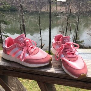 Pink Adidas Running Shoes (Like New)